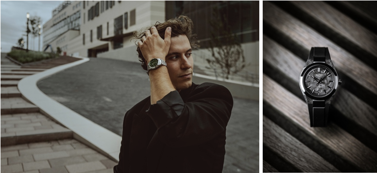 Casio Edifice EFK-100 Automatic gör rörelse till tid